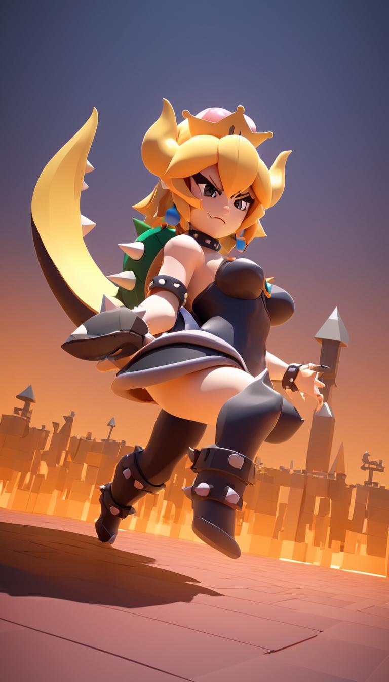 Bowsette | Super mario art, Mario art, Anime